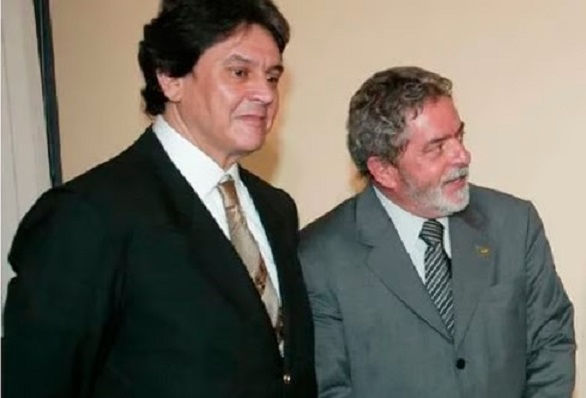 Roberto Jefferson e Lula