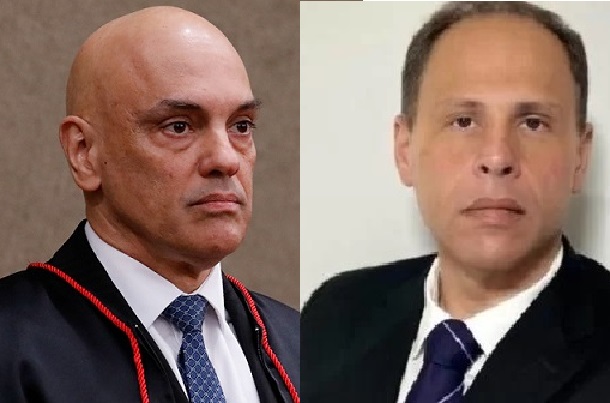 Alexandre de Moraes e assessor Eduardo Tagliaferro