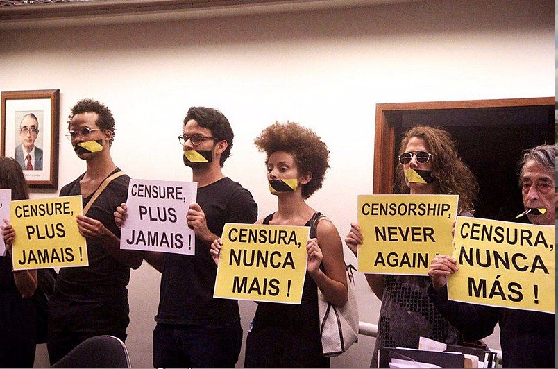 Censura, nunca mais