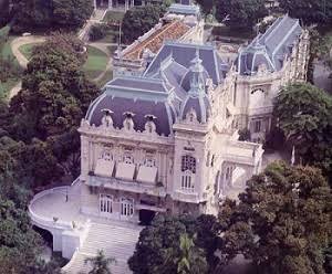 Palácio das Laranjeiras no Rio de Janeiro 