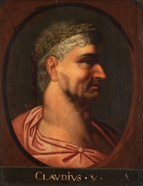 Cláudio governou do ano 41, até sua morte em 54